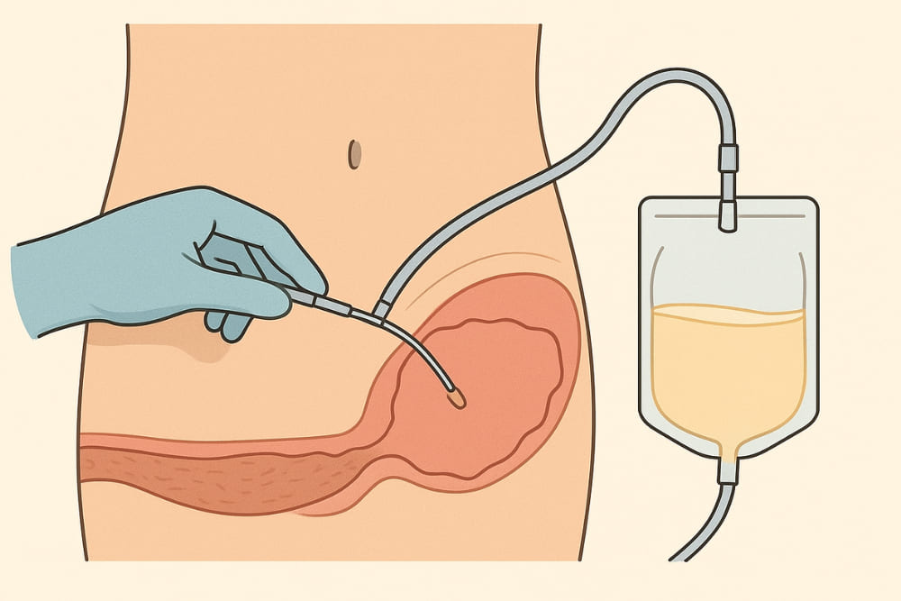 Cistostomía percutánea en zona metropolitana de Guadalajara : Acceso vesical seguro y mínimamente invasivo